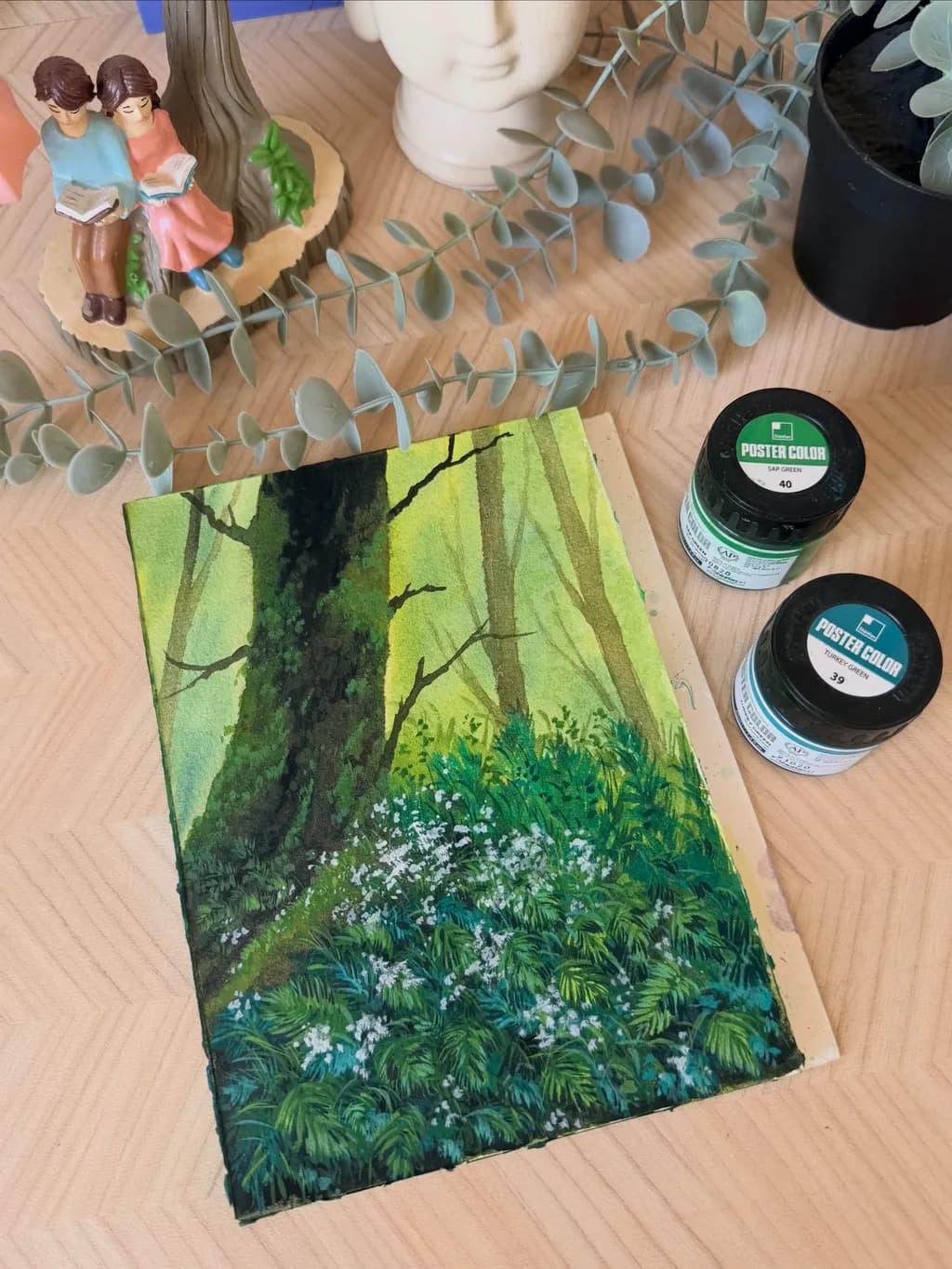 Forest Floor and Trees