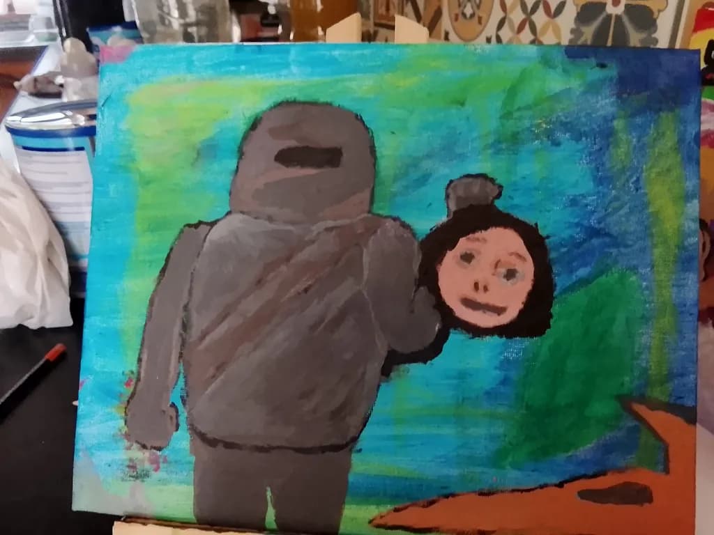 Armored Figure with Head