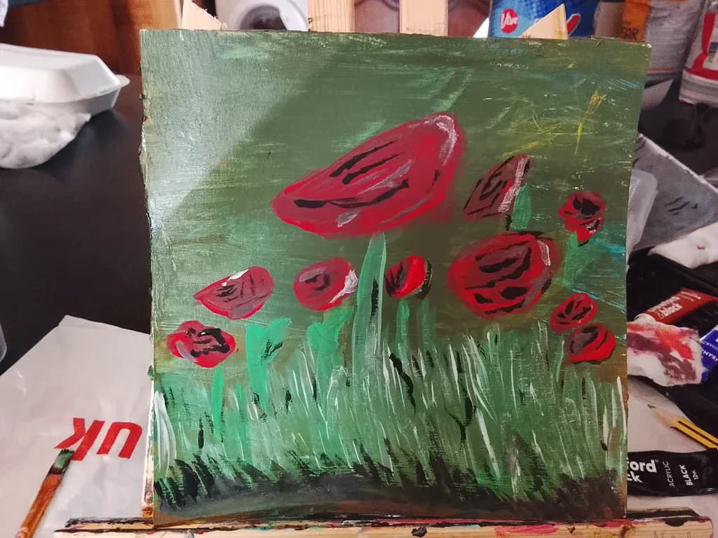 Red Poppy Field