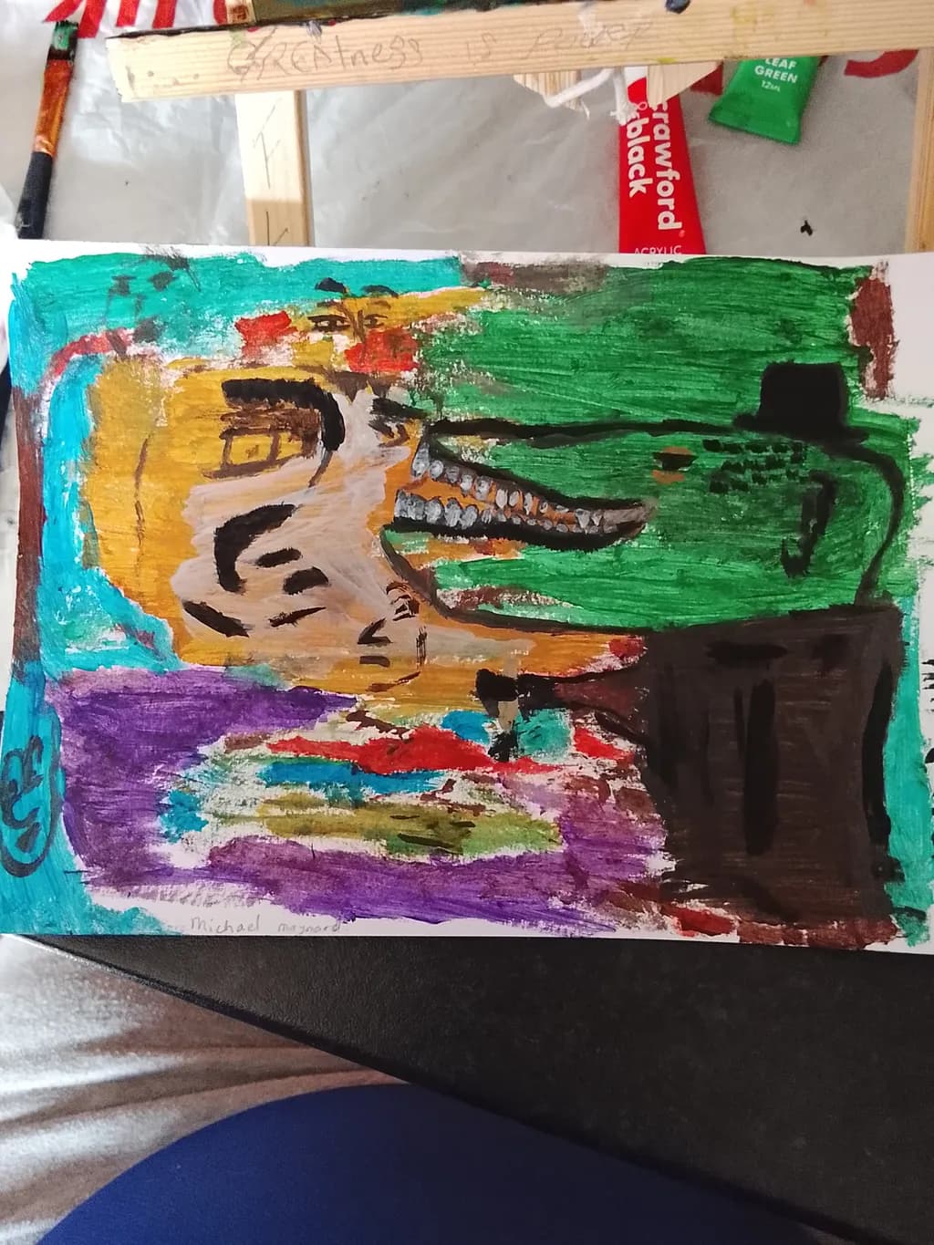 Crocodile Confrontation