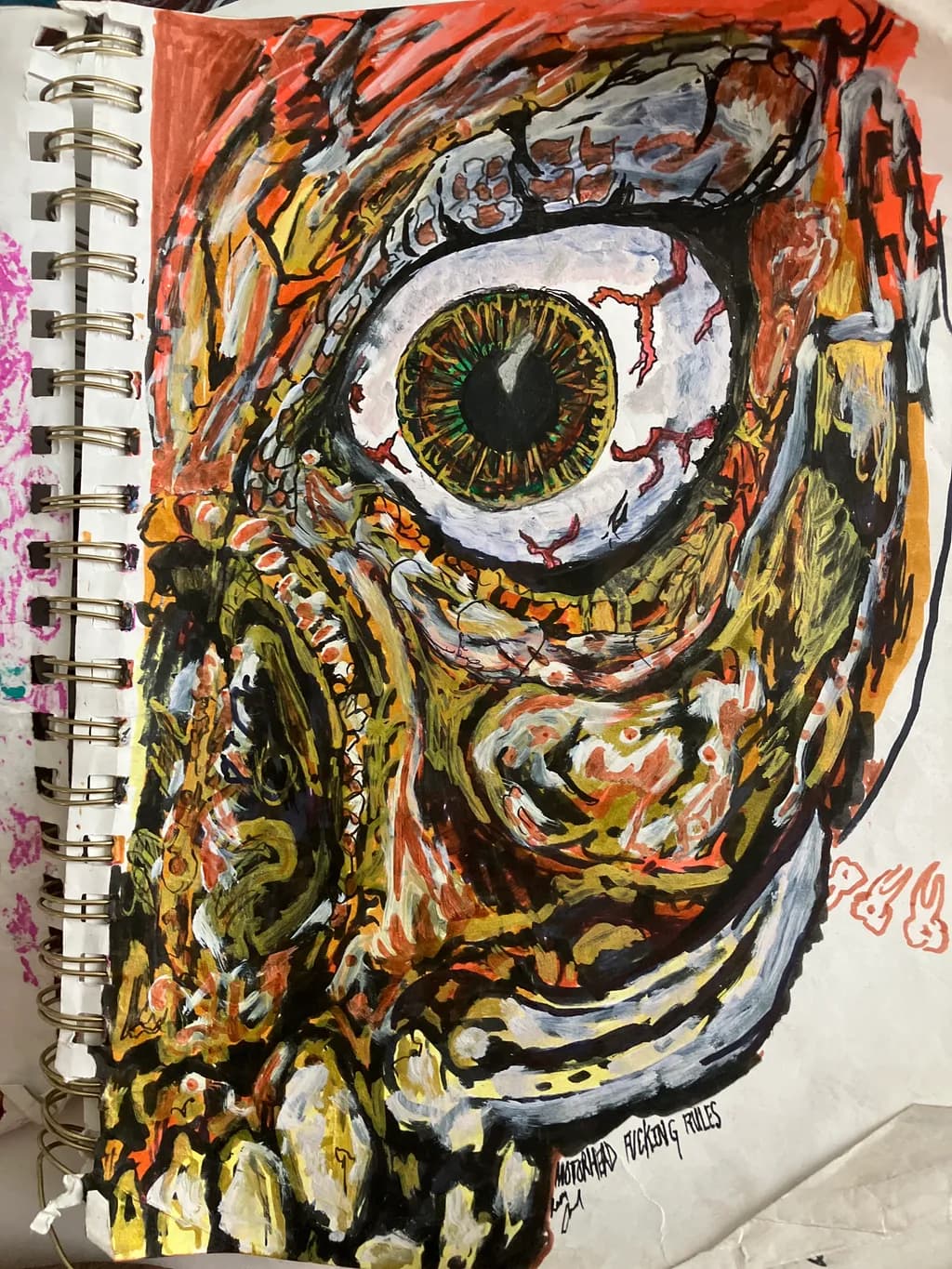 Monstrous Eye Close-Up