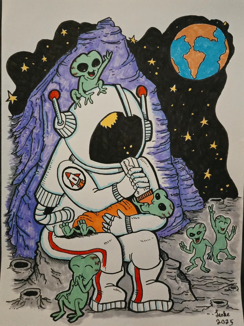 Space Aliens Feeding