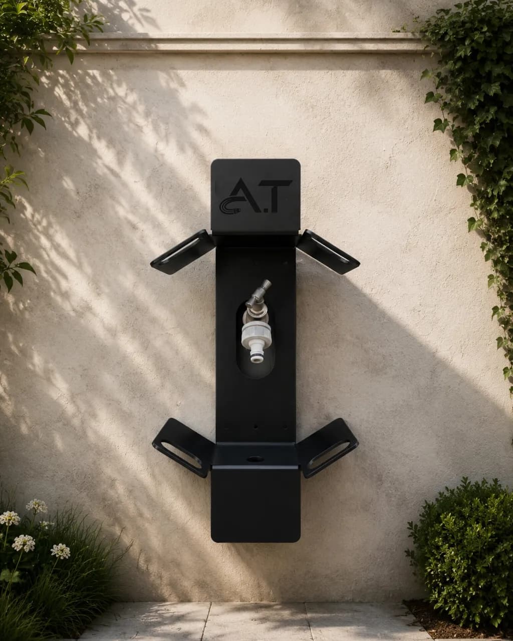 Wall-Mounted Garden Tap Holder