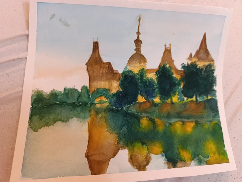 Castle Reflection