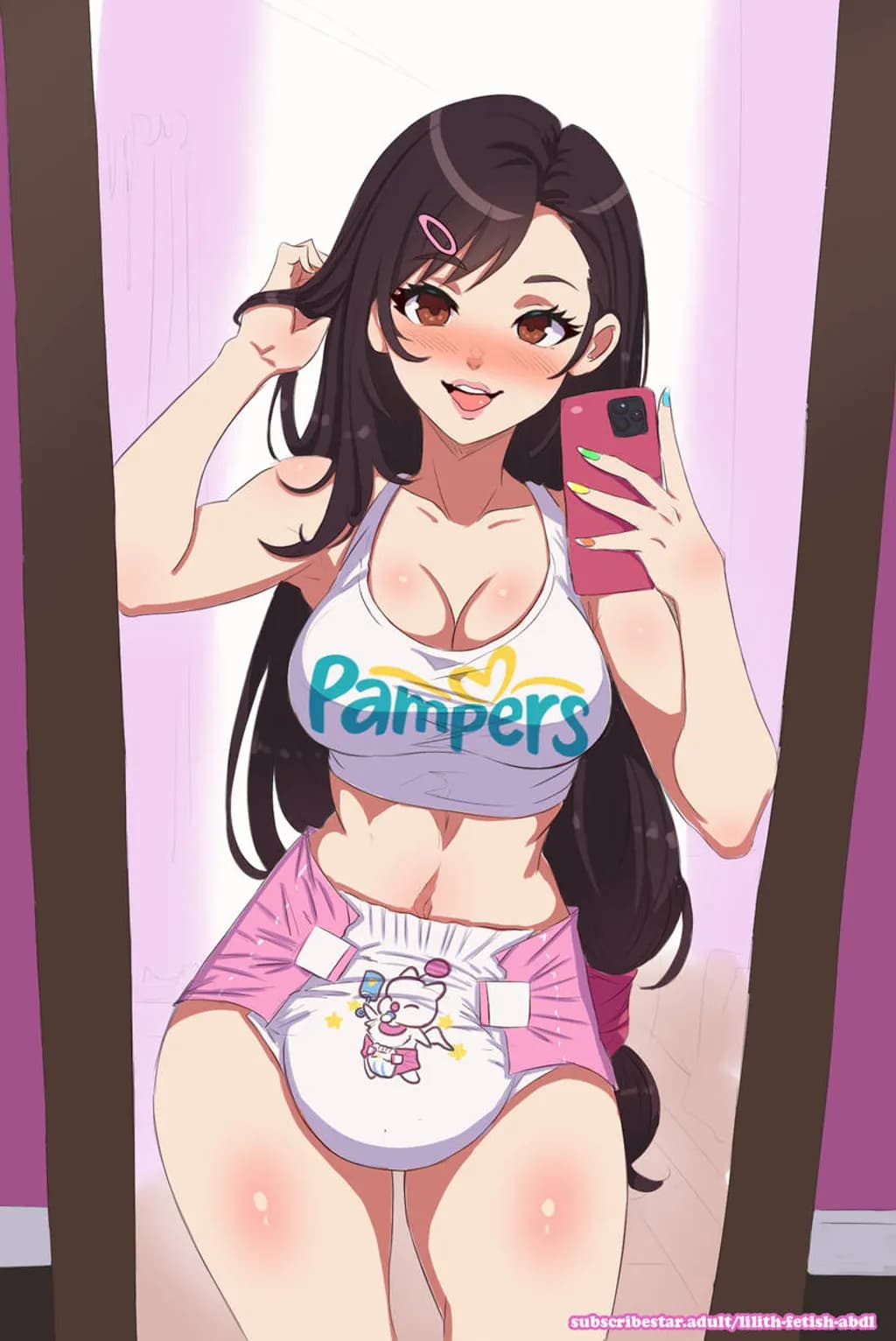 Pampers Selfie