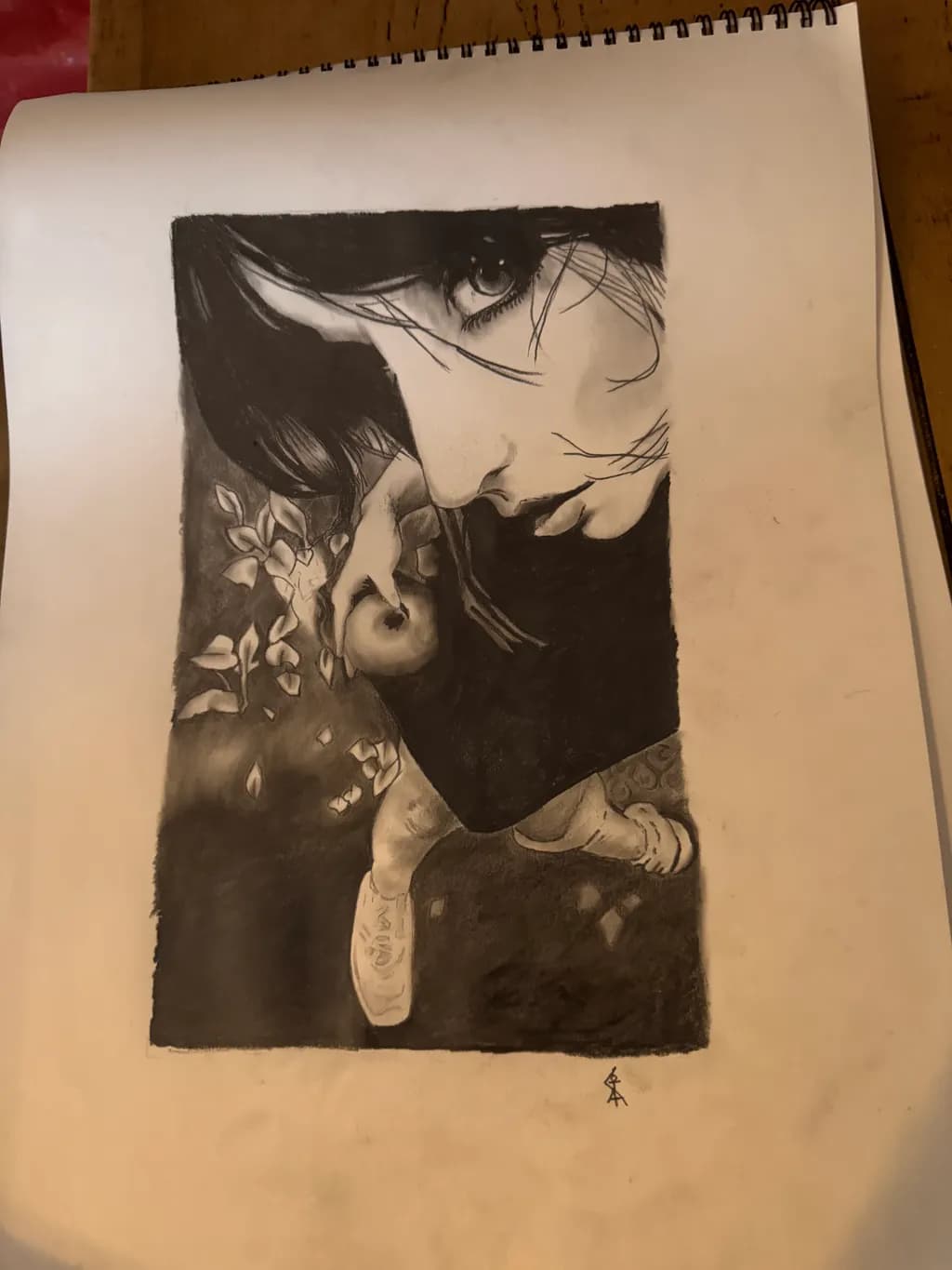 Girl with Apple