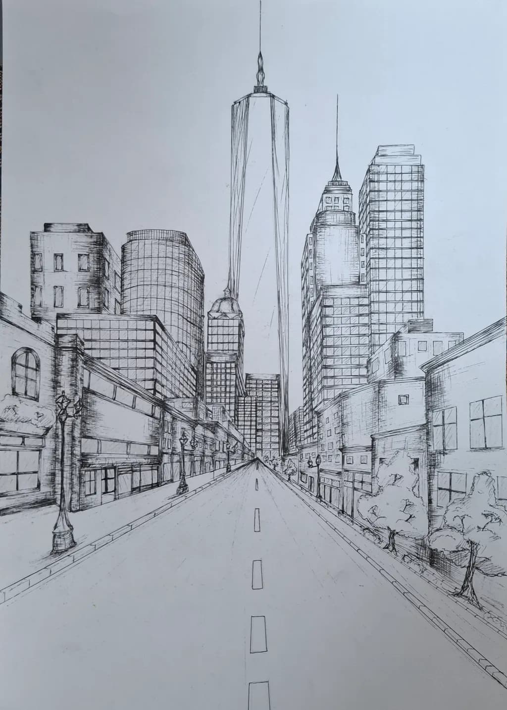 Inbound Cityscape