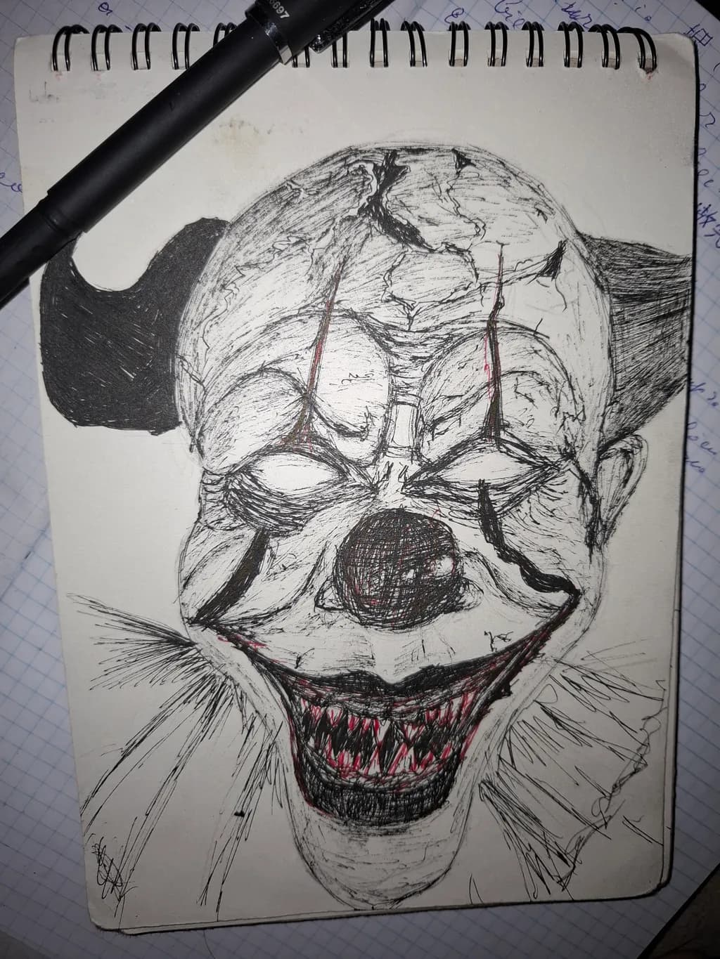 Sinister Clown Sketch