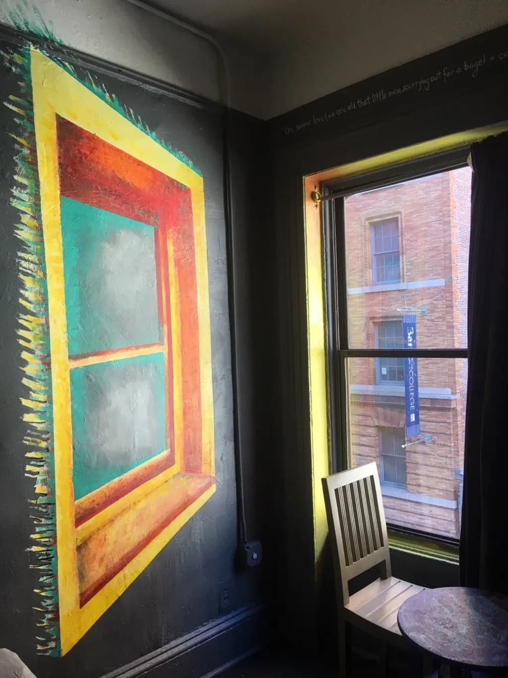 Painted Window Dialogue