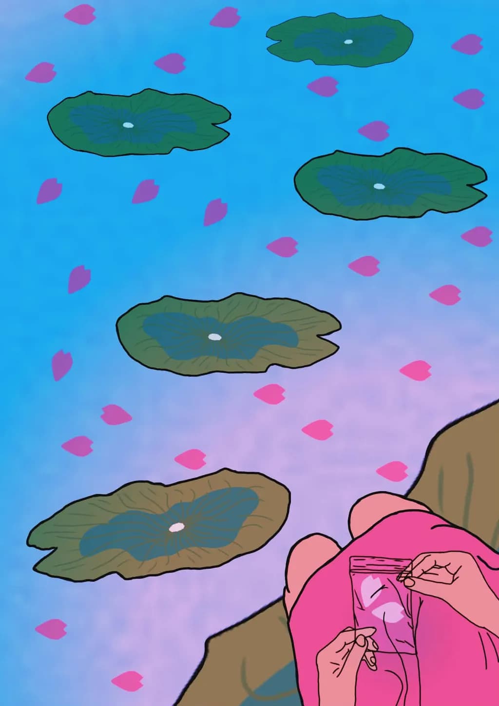 Lily Pad Gathering