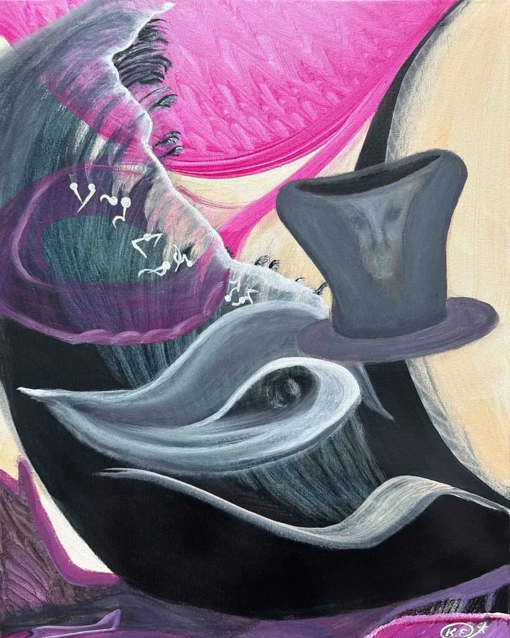 Abstract Hat Composition