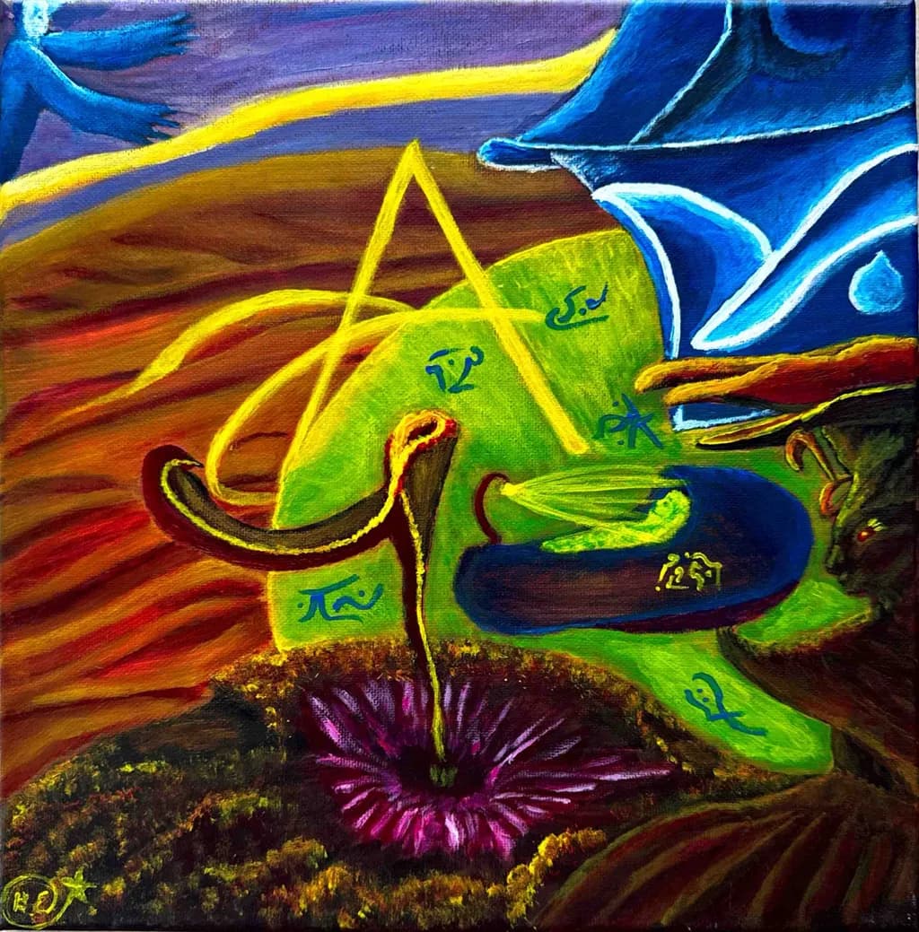 Cosmic Spiral Symbols