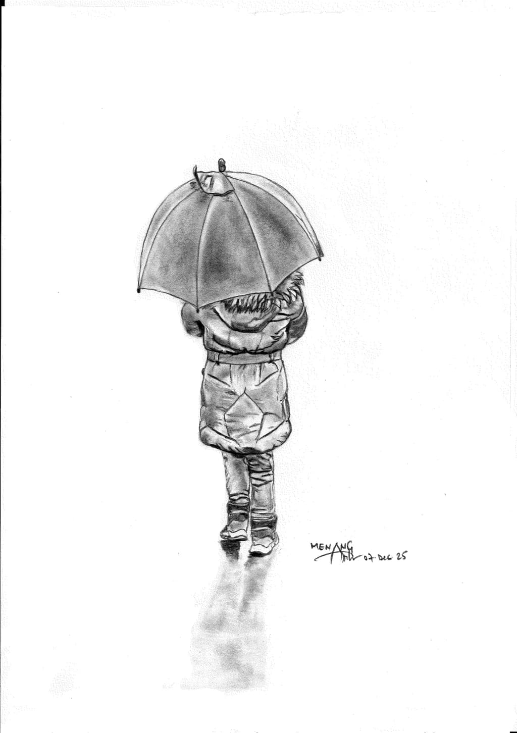 Child with Umbrella