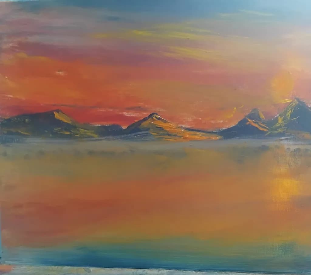 Sunset Mountains