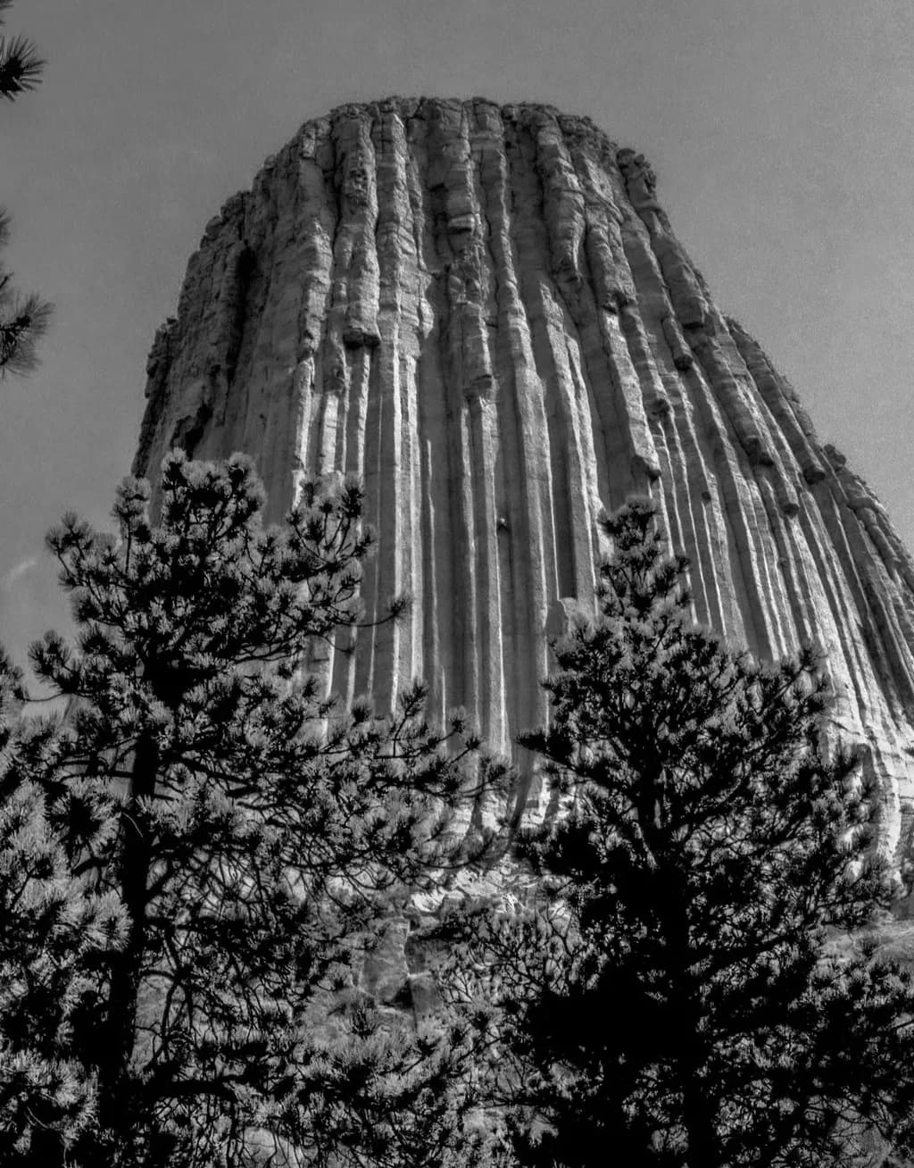 Towering Rock Formation