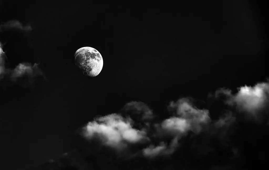 Moon Over Flathead
