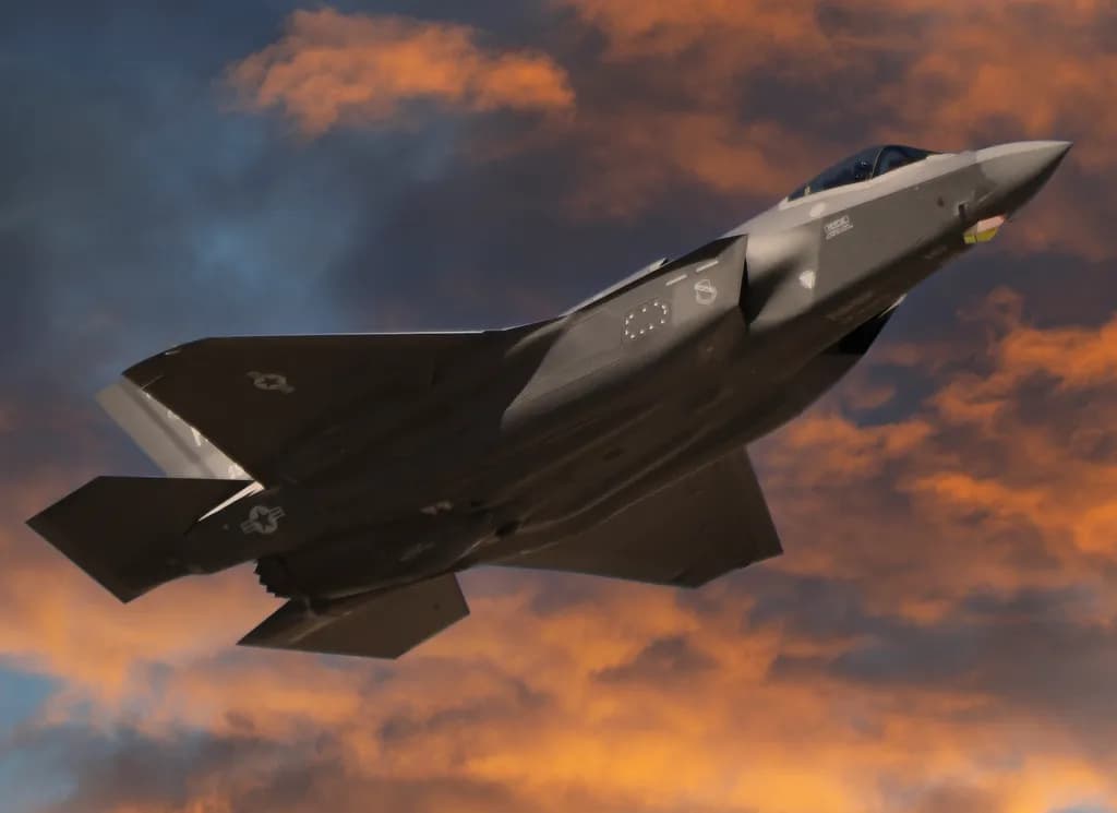 F35 Sunset