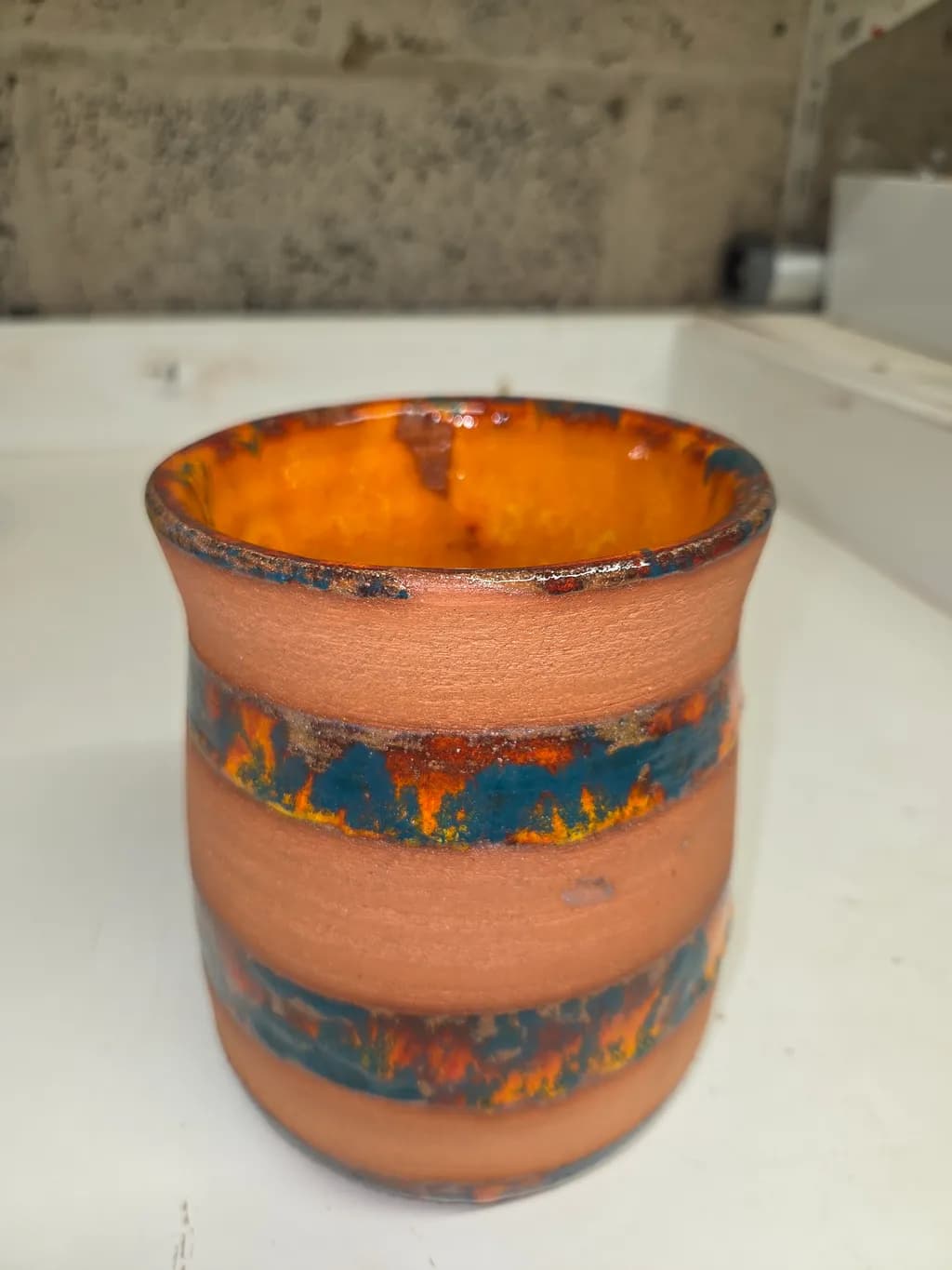 Terracotta Ceramic Vessel
