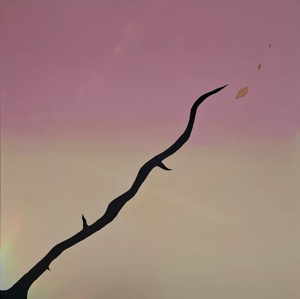 Branch with Leaves