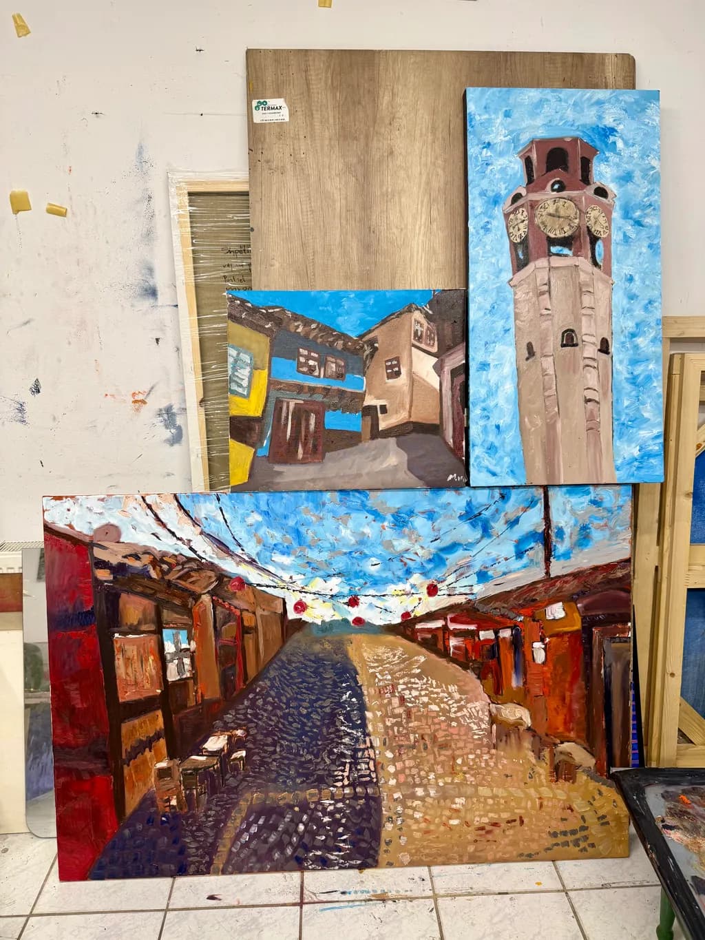 Cobblestone Market Street