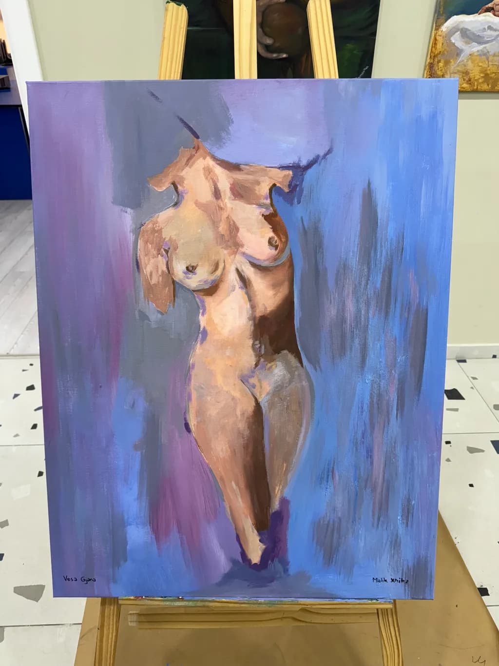 Nude Torso Silhouette
