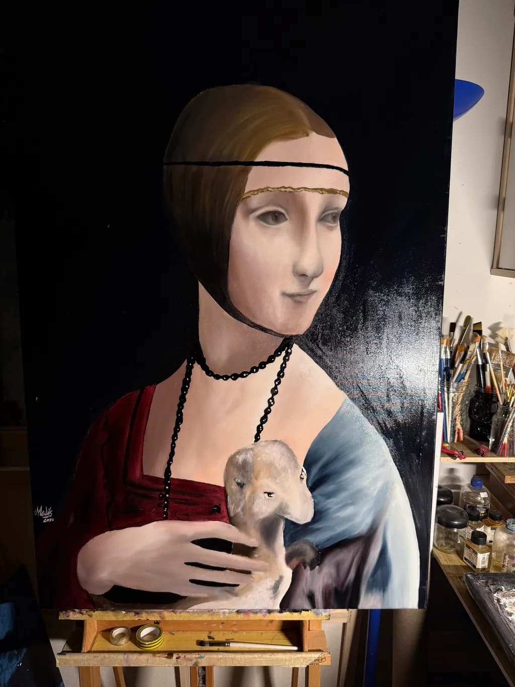 Lady with an Ermine