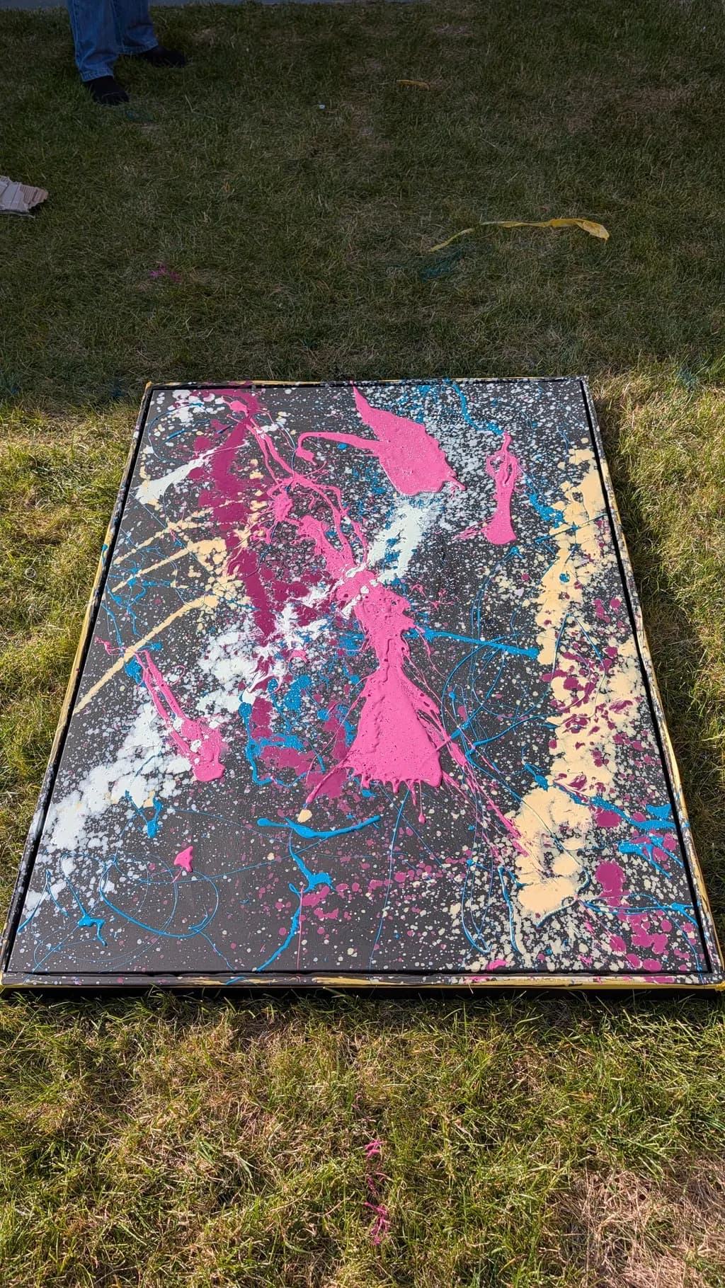 Abstract Splash Composition