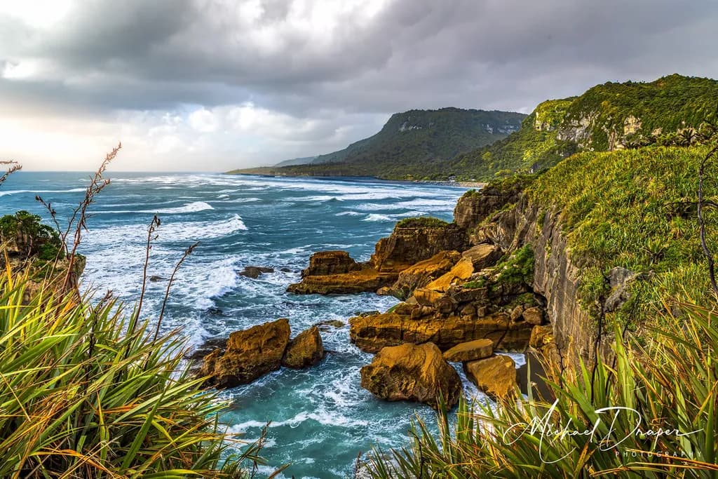 Rocky Coastline View
