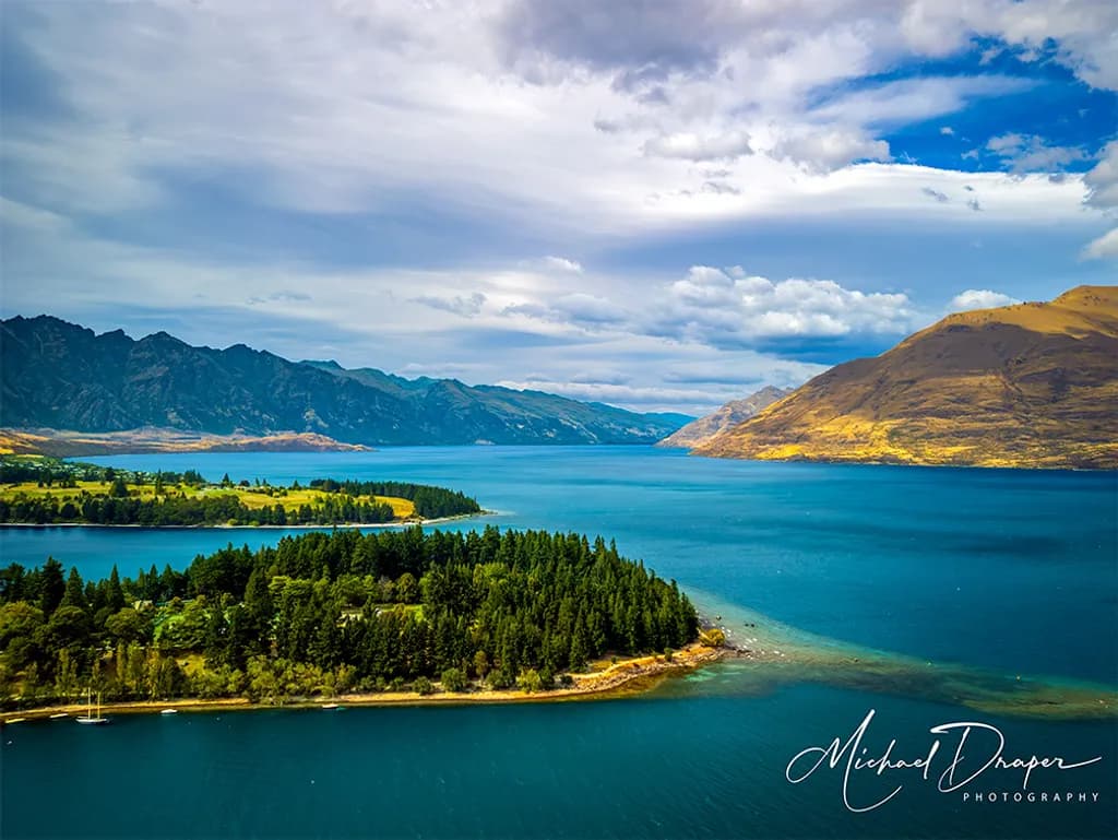 Lake and Mountain Vista