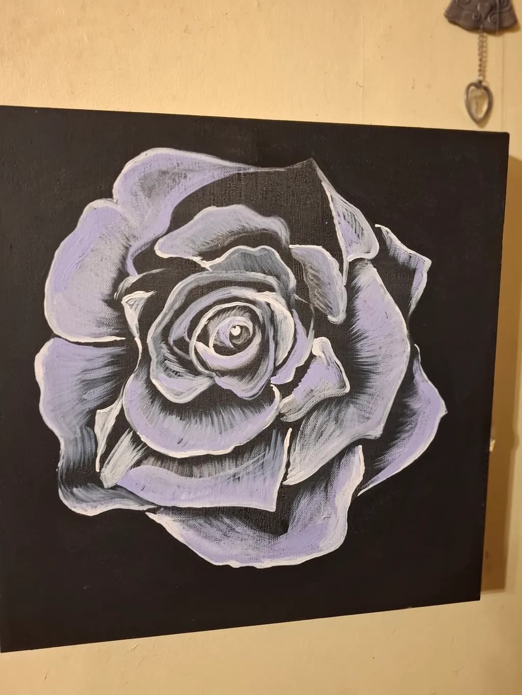 Rose on Black
