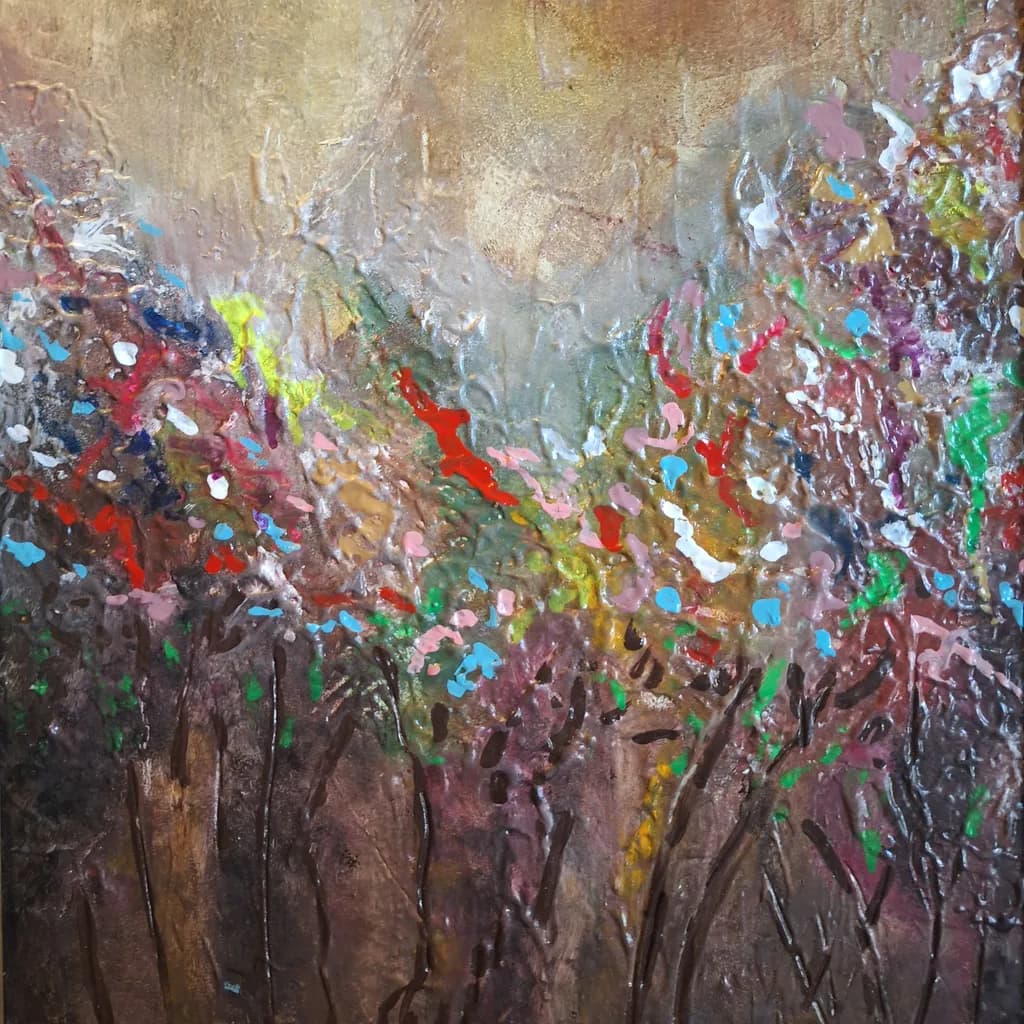 Textured Bloom Forest