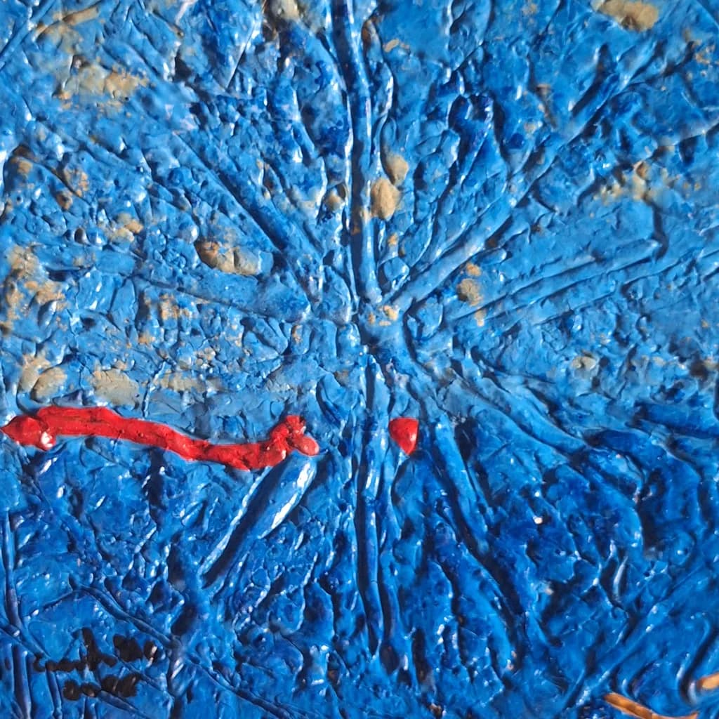 Blue Texture Radiance