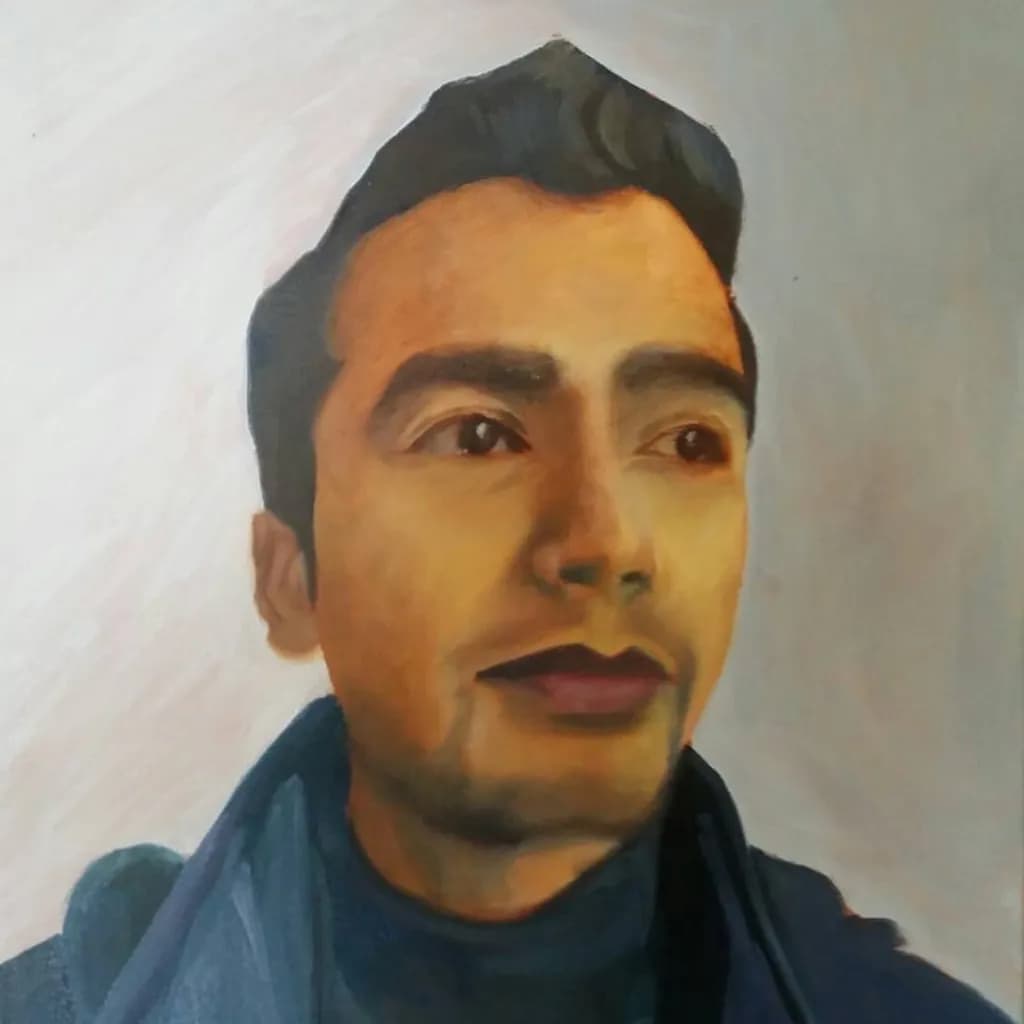 Contemplative Portrait