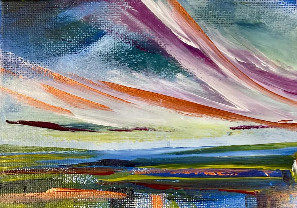 Abstract Landscape Colors