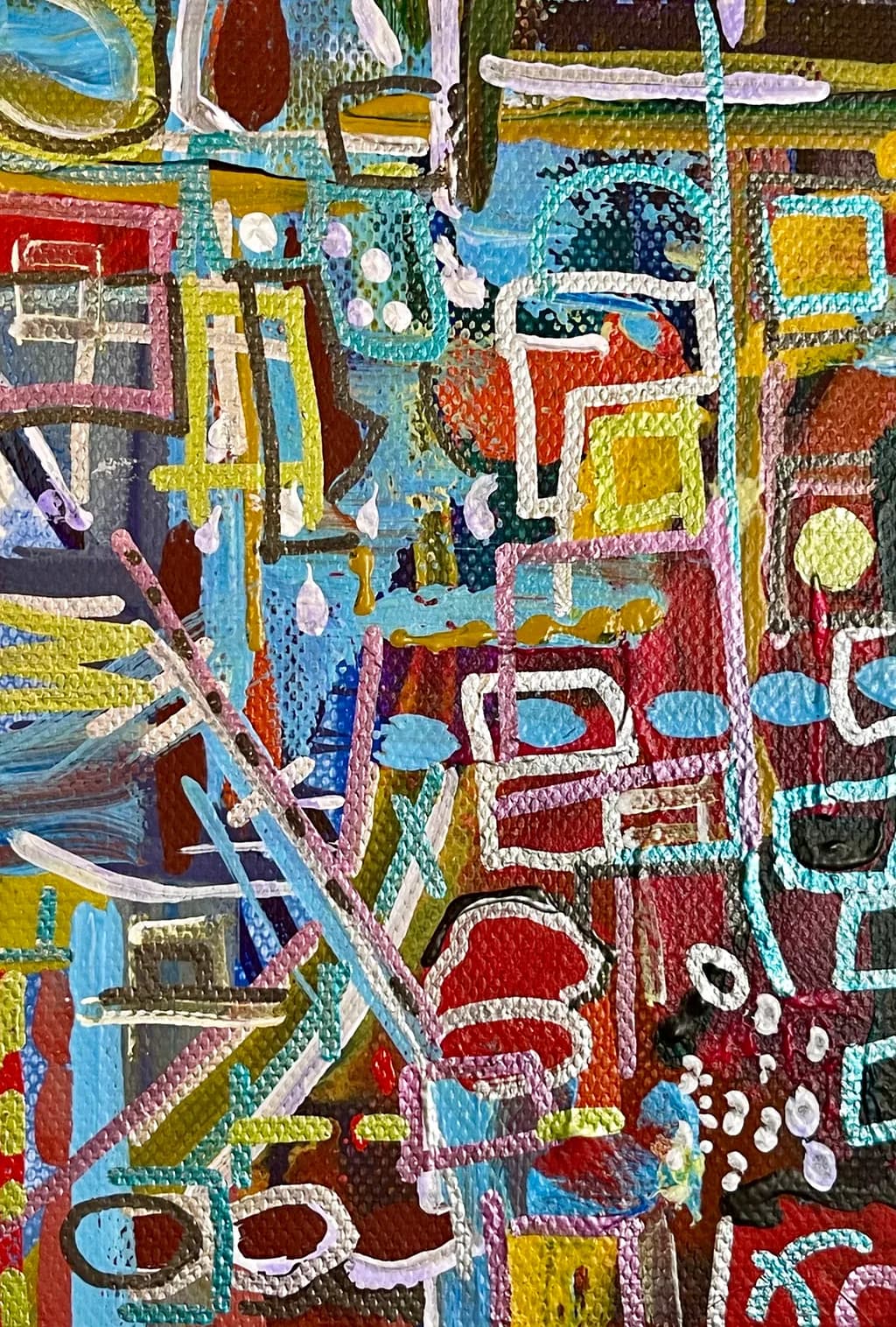 Colorful Abstract Network