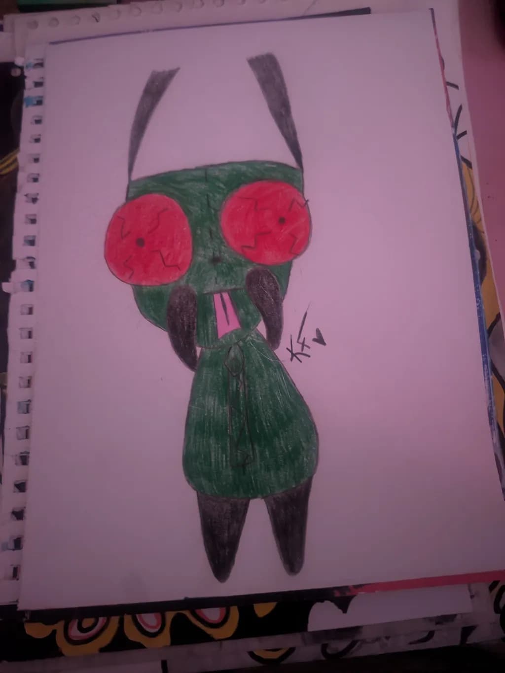 Red-Eyed Insect Character