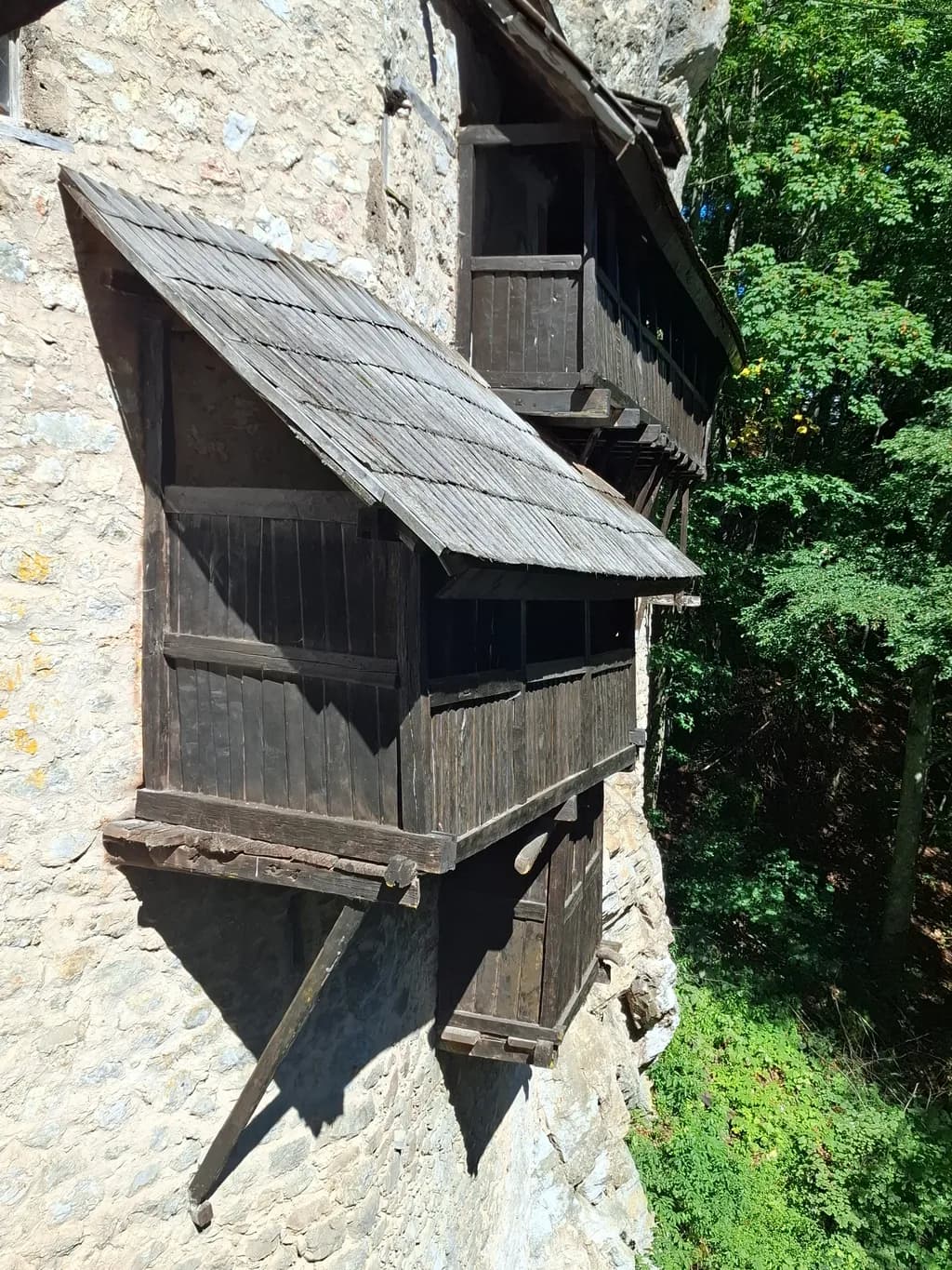 Wooden Balcony Exterior