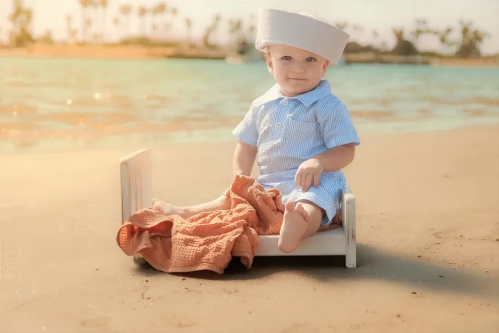 Beachside Sailor Boy