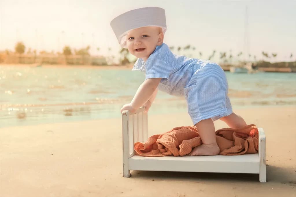 Beachside Baby Sailor