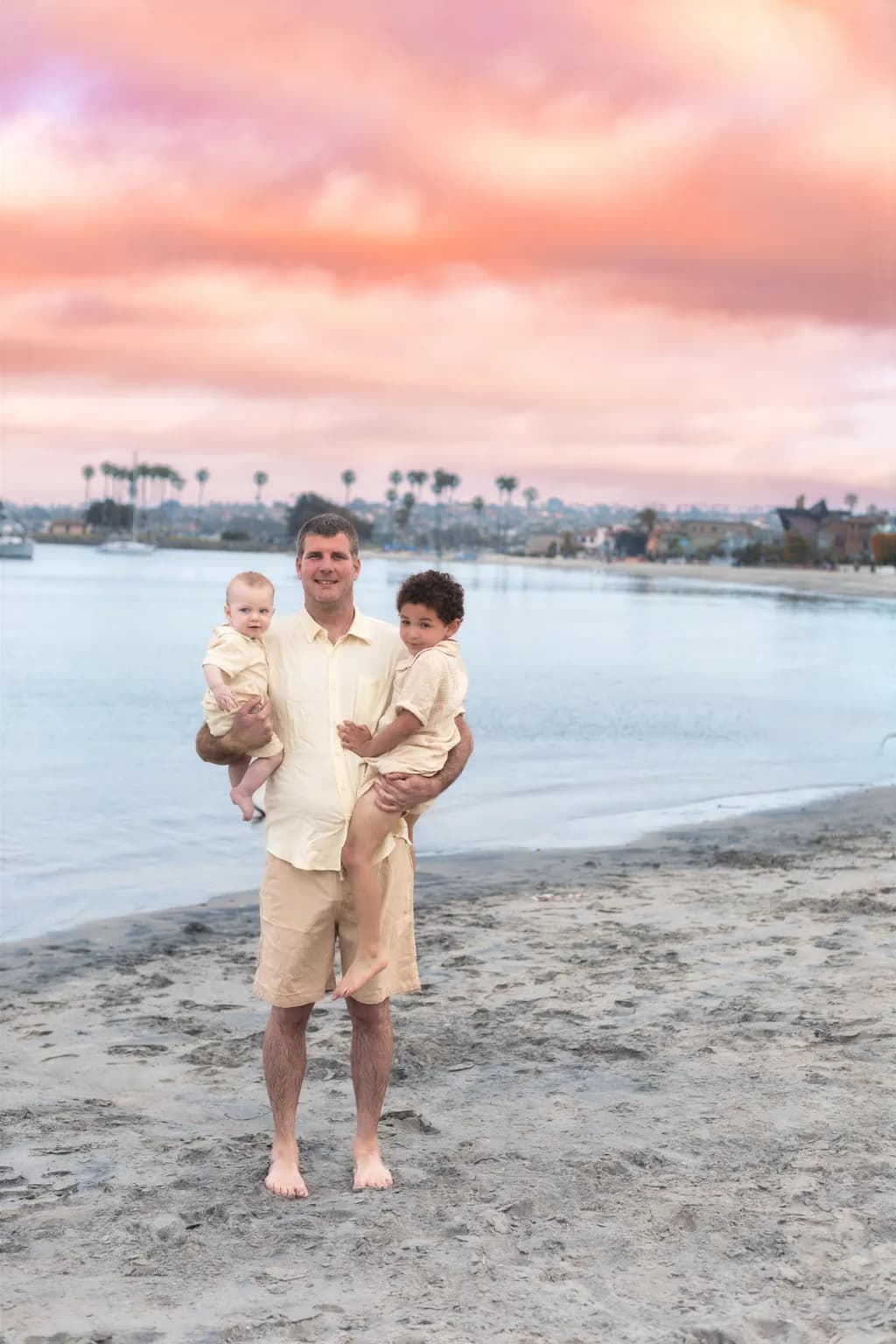 Beach Family Moment