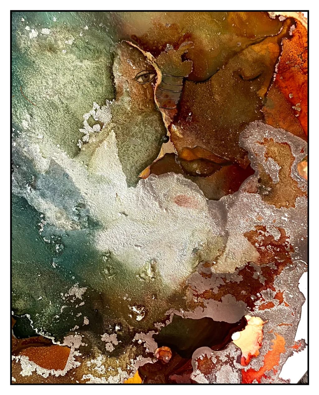 Molten Earth Abstraction