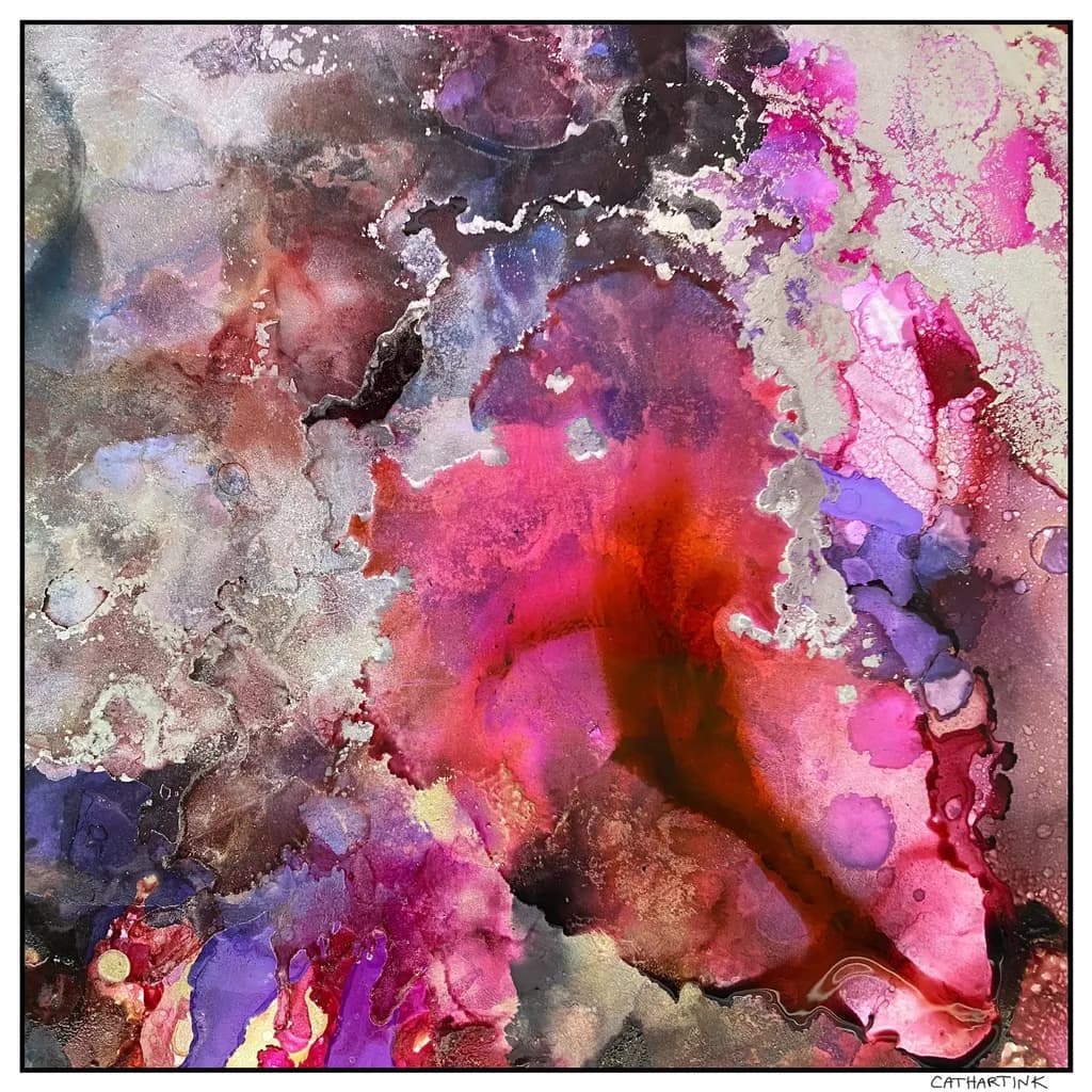 Chromatic Fluid Mosaic