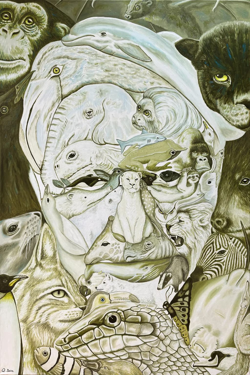 Attenborough Wildlife Portrait