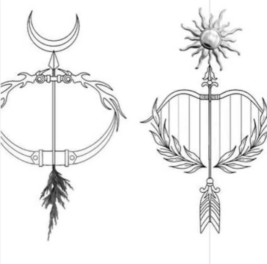Sun and Moon Bows