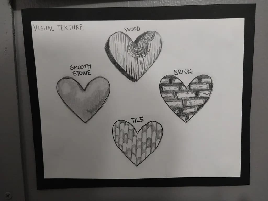 Heart Textures: Stone, Wood, Brick, Tile
