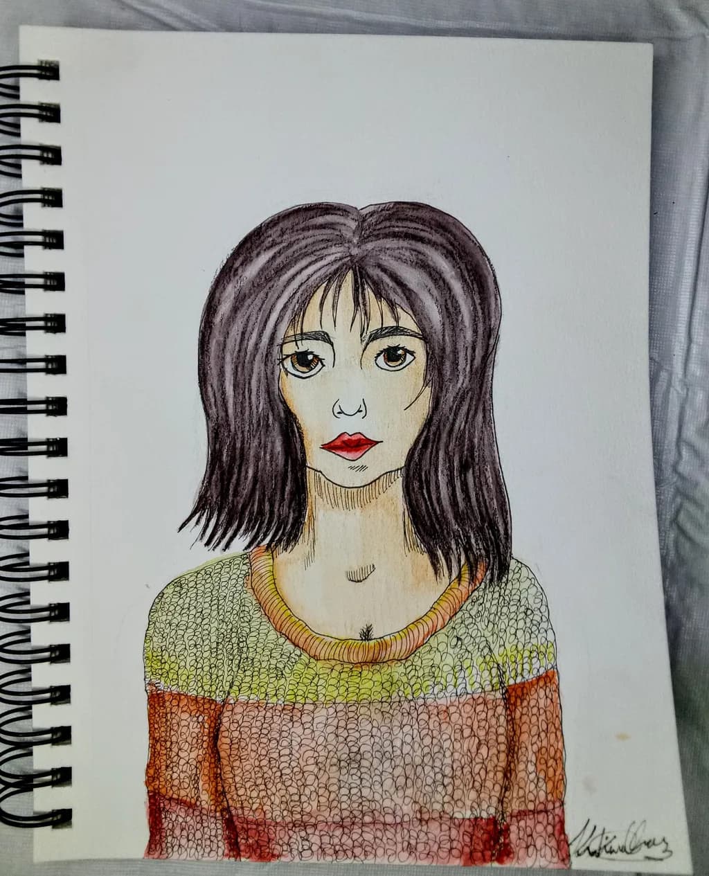Portrait in Sweater