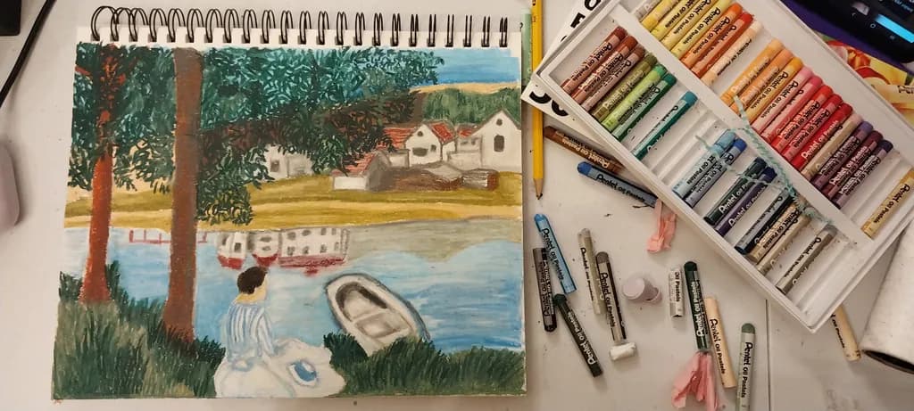 Riverside Scene