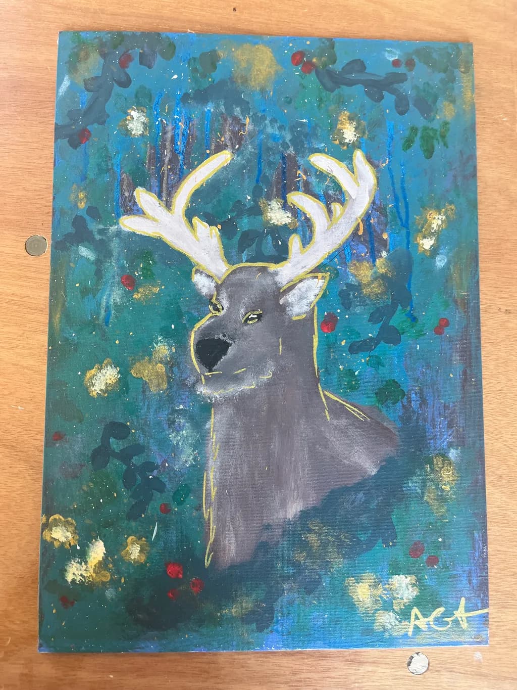 Forest Stag Portrait