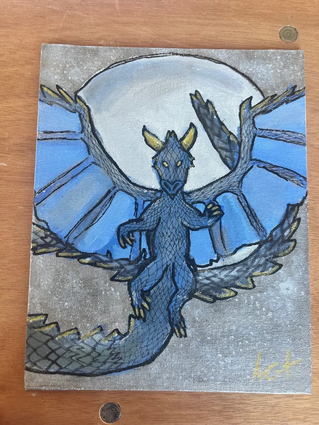 Blue Moon Dragon