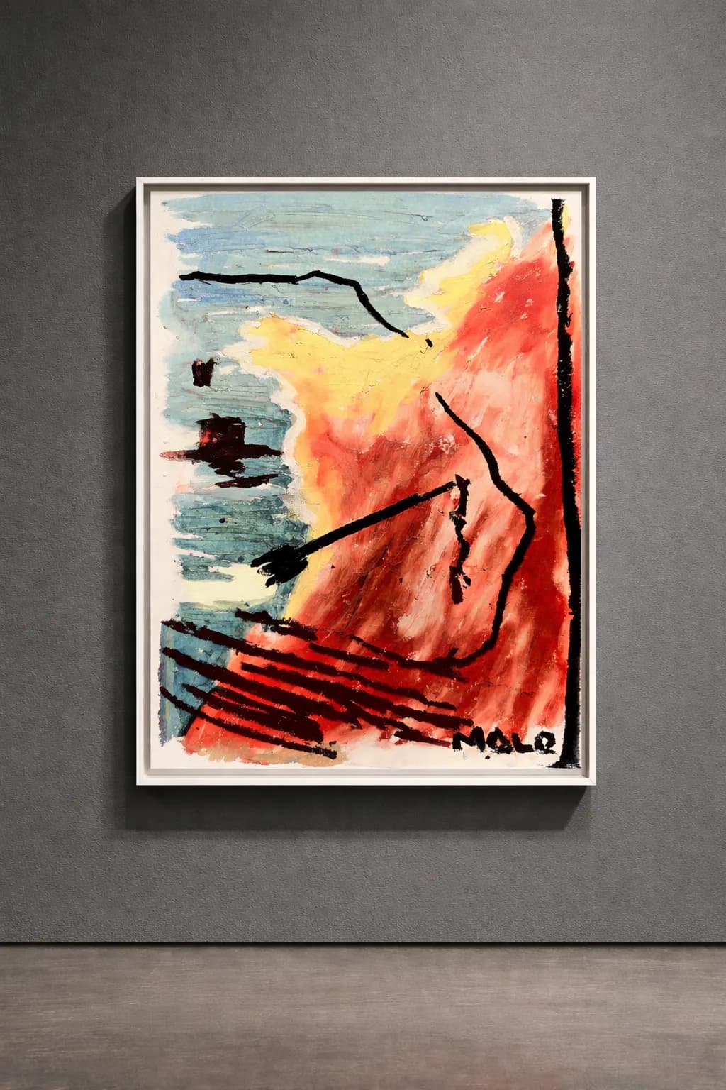 Abstract Expressionism Canvas
